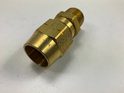 5 Edelmann 926868 Detachable Air Brake Connectors - 3/8'' Hose ID X 1/2'' Male NPT