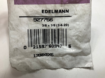Edelmann 927766 Air Brake Adapter Fitting 3/8'' Swivel X 3/8'' Pipe X 7/8-20