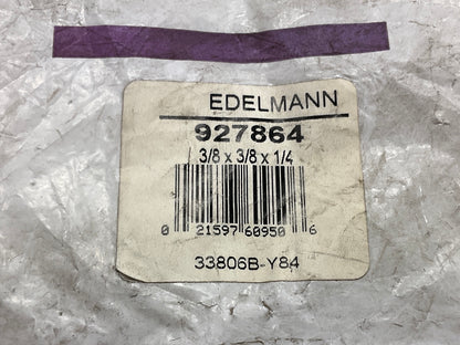 Edelmann 927864 Detachable Truck Air Brake System Connector, 3/8'' X 3/8'' X 1/4''