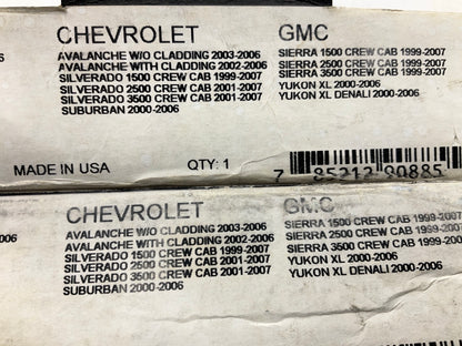 EGR 571721 4-Piece Vent Visor Window Deflector Set 1999-2007 Silverado Crew Cab