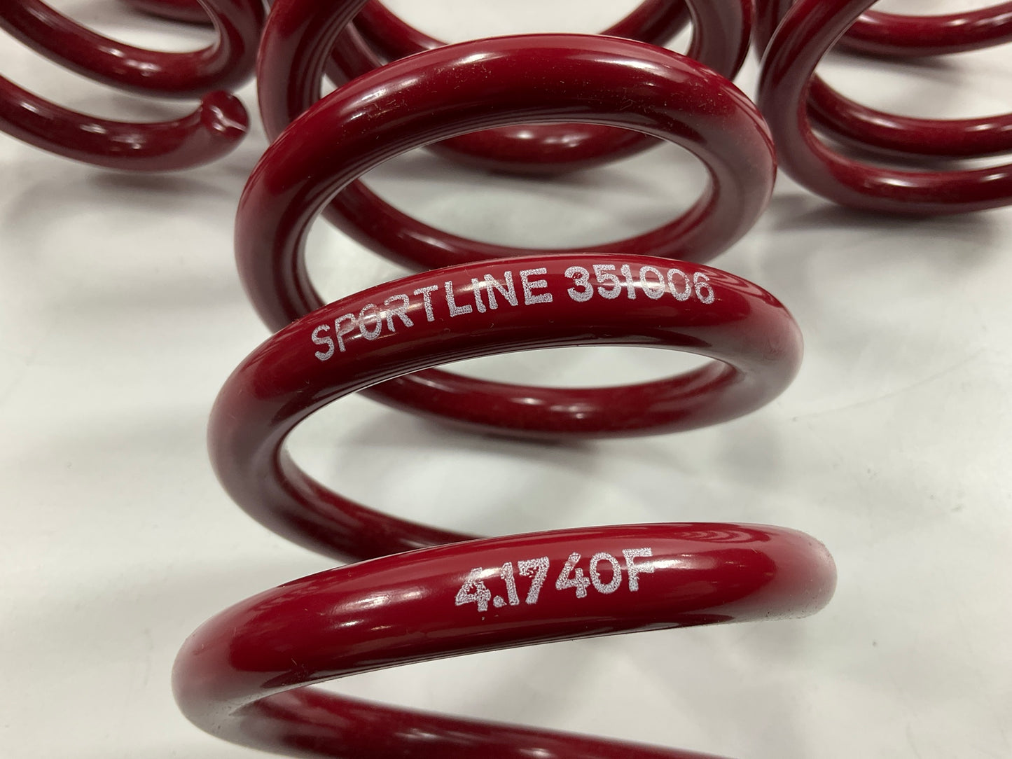 Eibach 4.1740 Sportline Lowering Springs For 92-00 Honda Civic - 1.7''-2.3'' Drop
