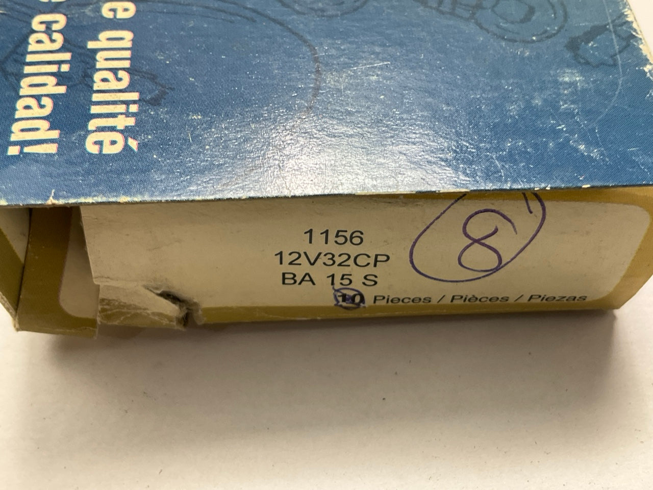 (8) EIKO 1156 Back Up / Turn Signal Light Bulbs