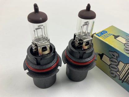 (2) Eiko 9004 Headlight Head Light Bulbs