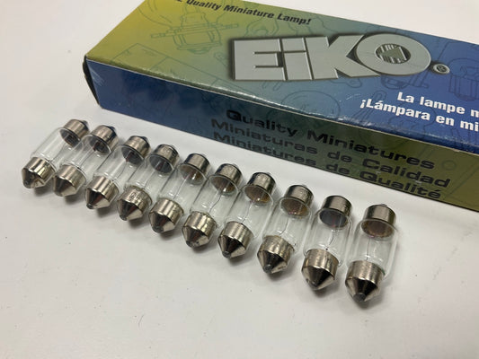 (10) PACK - Eiko DE3175 Dome Light Bulbs