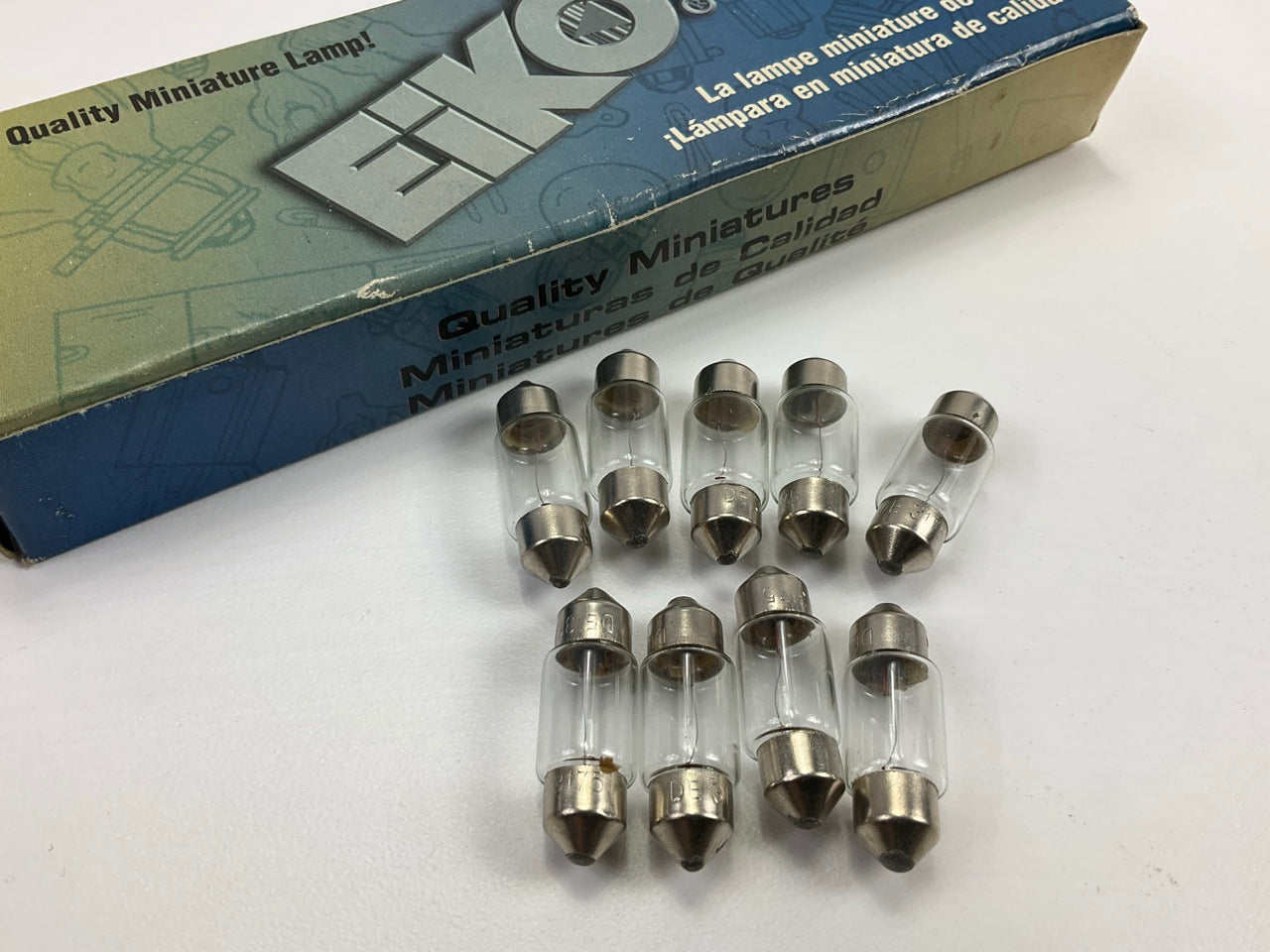 (9) Eiko DE3175 Dome Map Light Bulbs