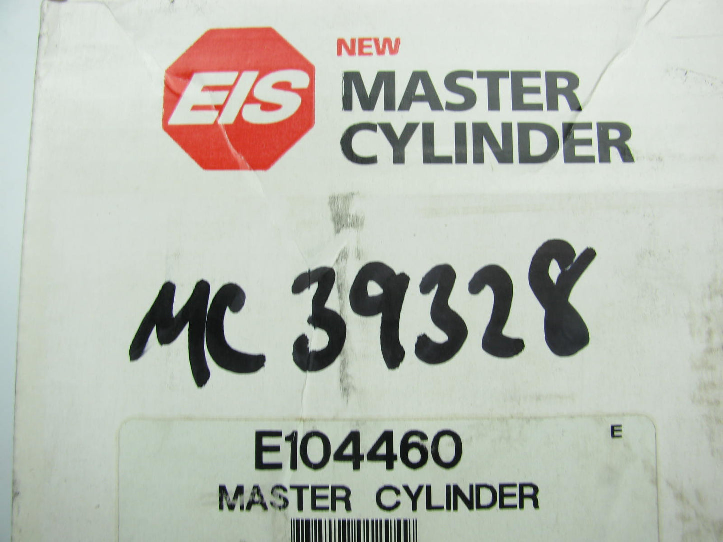 EIS E104460 Brake Master Cylinder  MC39328 Interchange