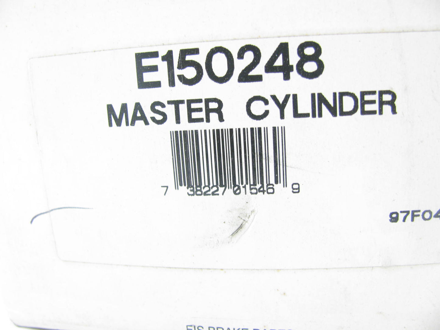 EIS E150248 Brake Master Cylinder