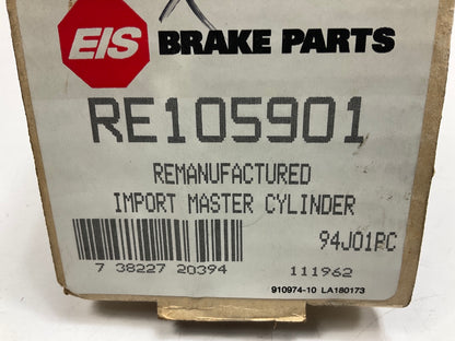 REMAN. EIS RE105901 Brake Master Cylinder For 1981-1985 Mazda RX-7