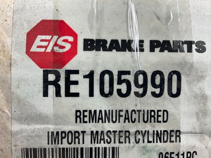 REMAN. EIS RE105990 Brake Master Cylinder For 84-87 Isuzu Pickup, 84-86 Trooper