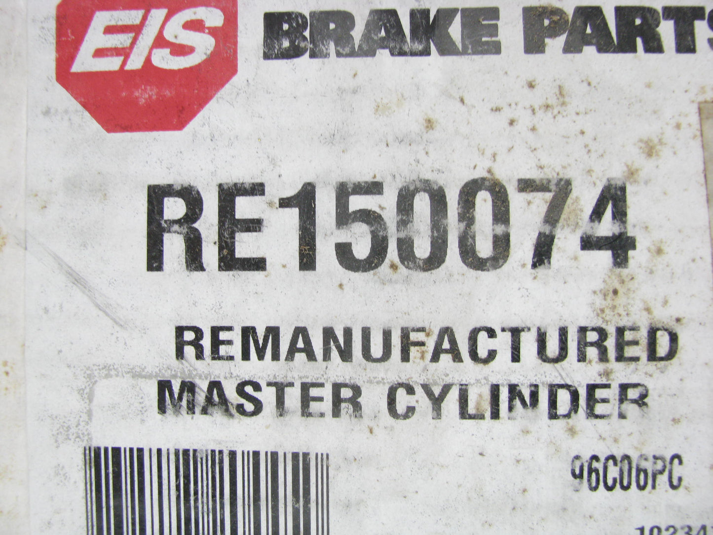 REMAN. EIS RE150074 Brake Master Cylinder