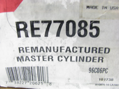 REMAN EIS RE77085 Brake Master Cylinder