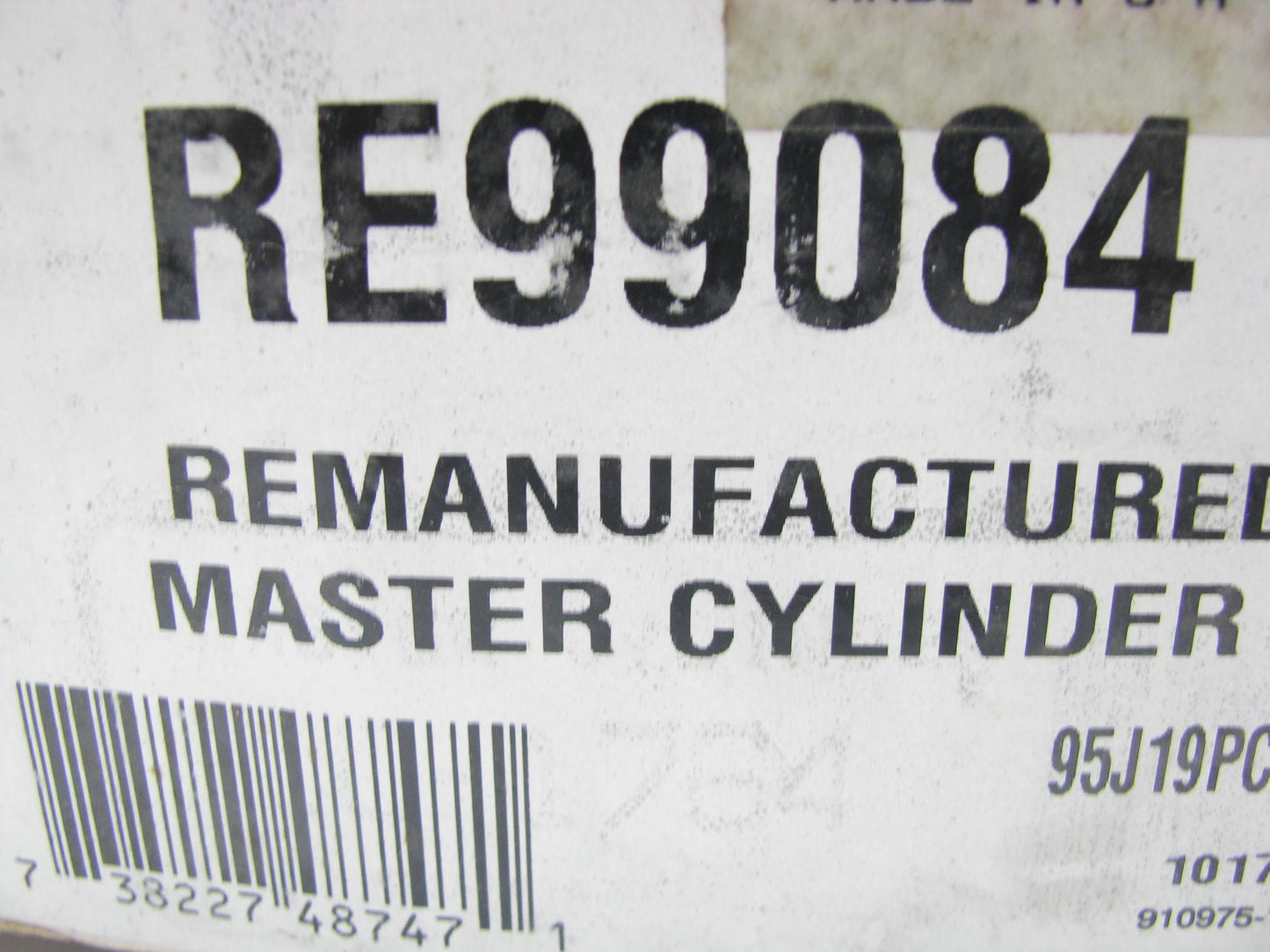 EIS RE99084 REMAN Brake Master Cylinder