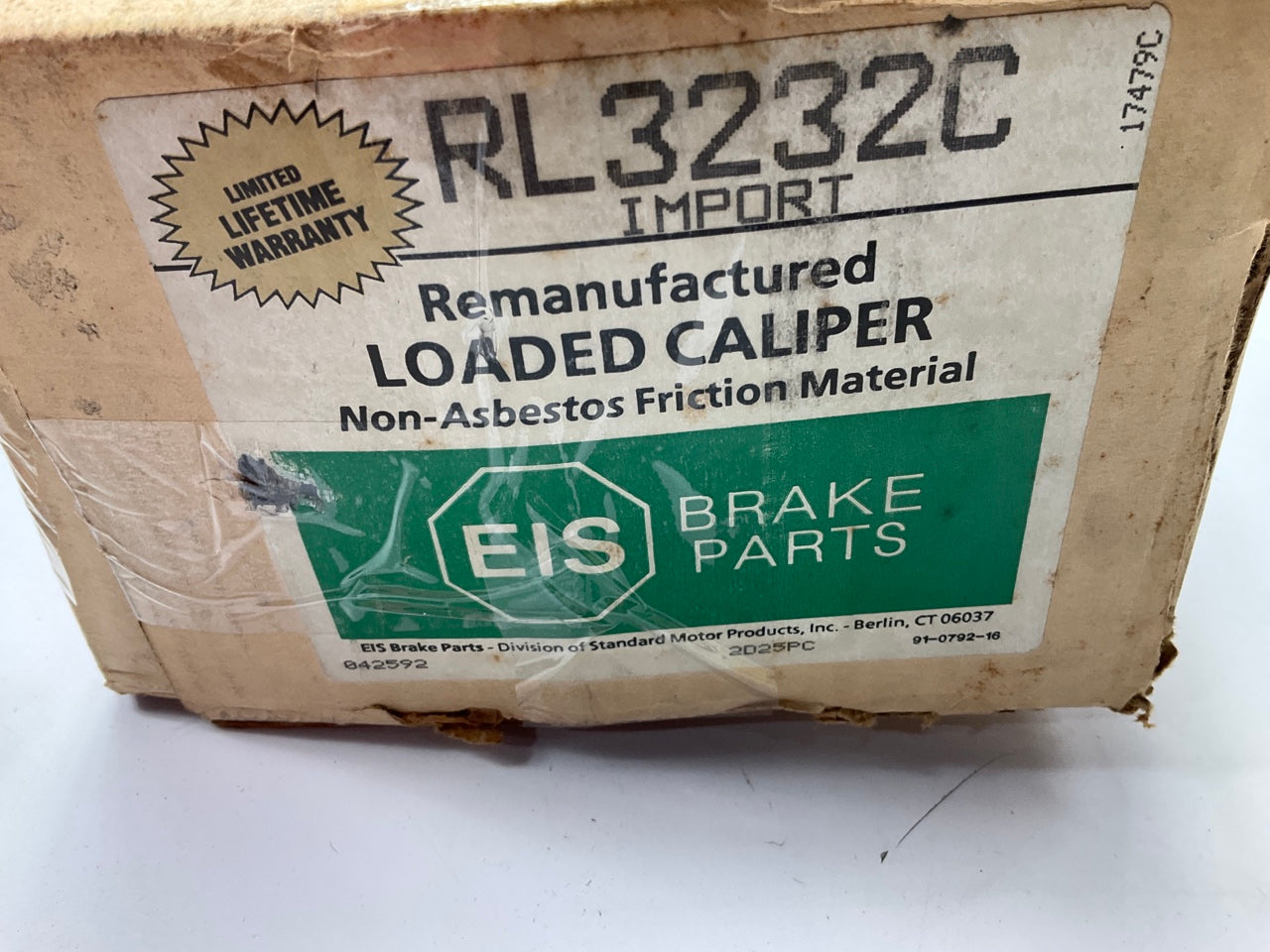 REMAN. EIS RL3232C Front Left Brake Caliper