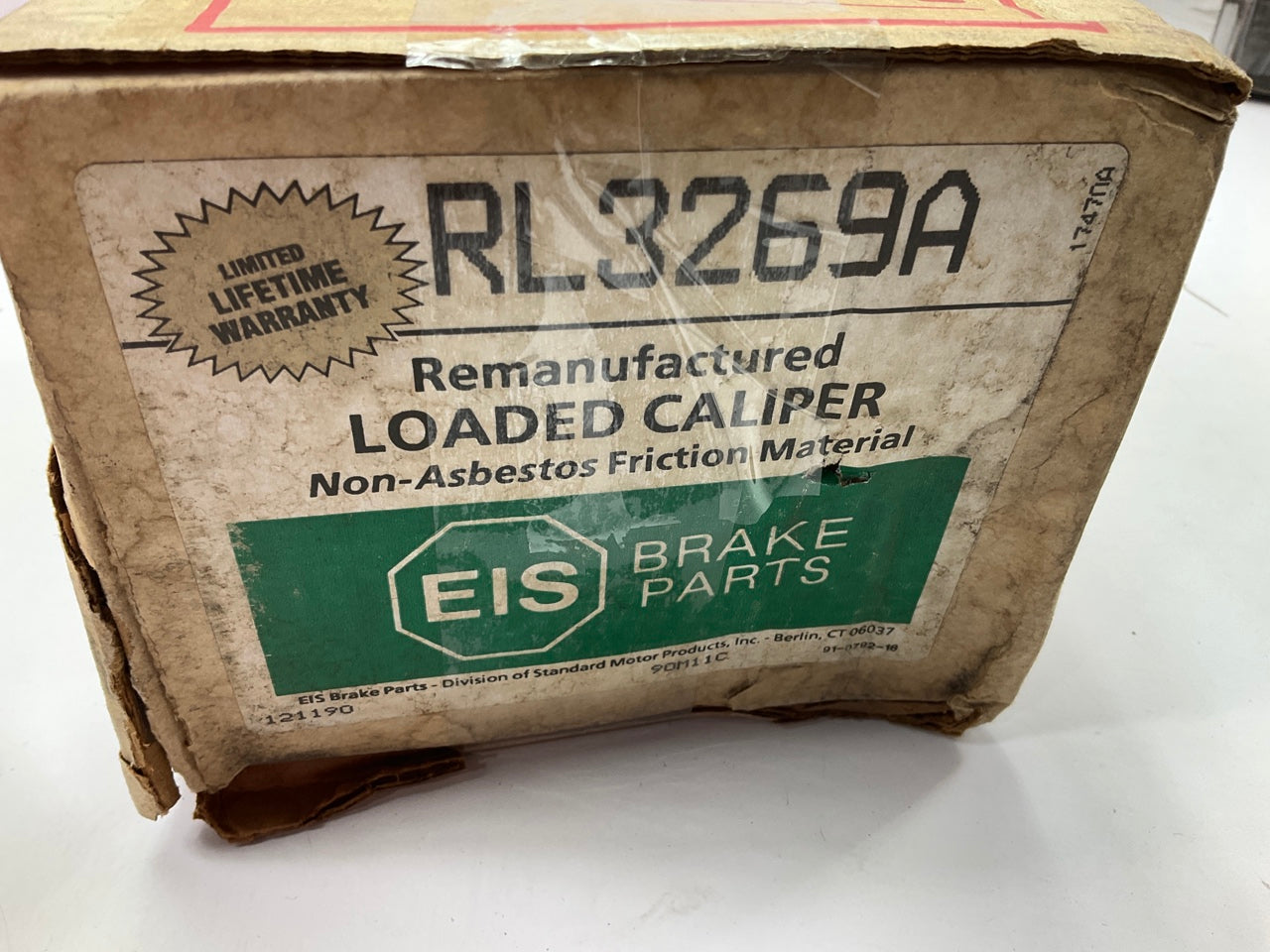 REMAN. EIS RL3269A Front Left Brake Caliper