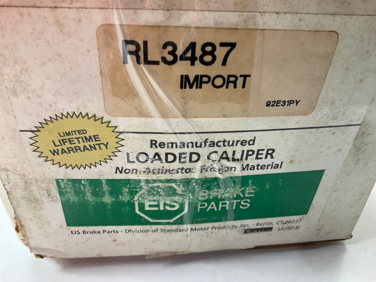 REMAN. EIS RL3487 Front Right Brake Caliper For 1983-1985 Nissan Sentra DIESEL