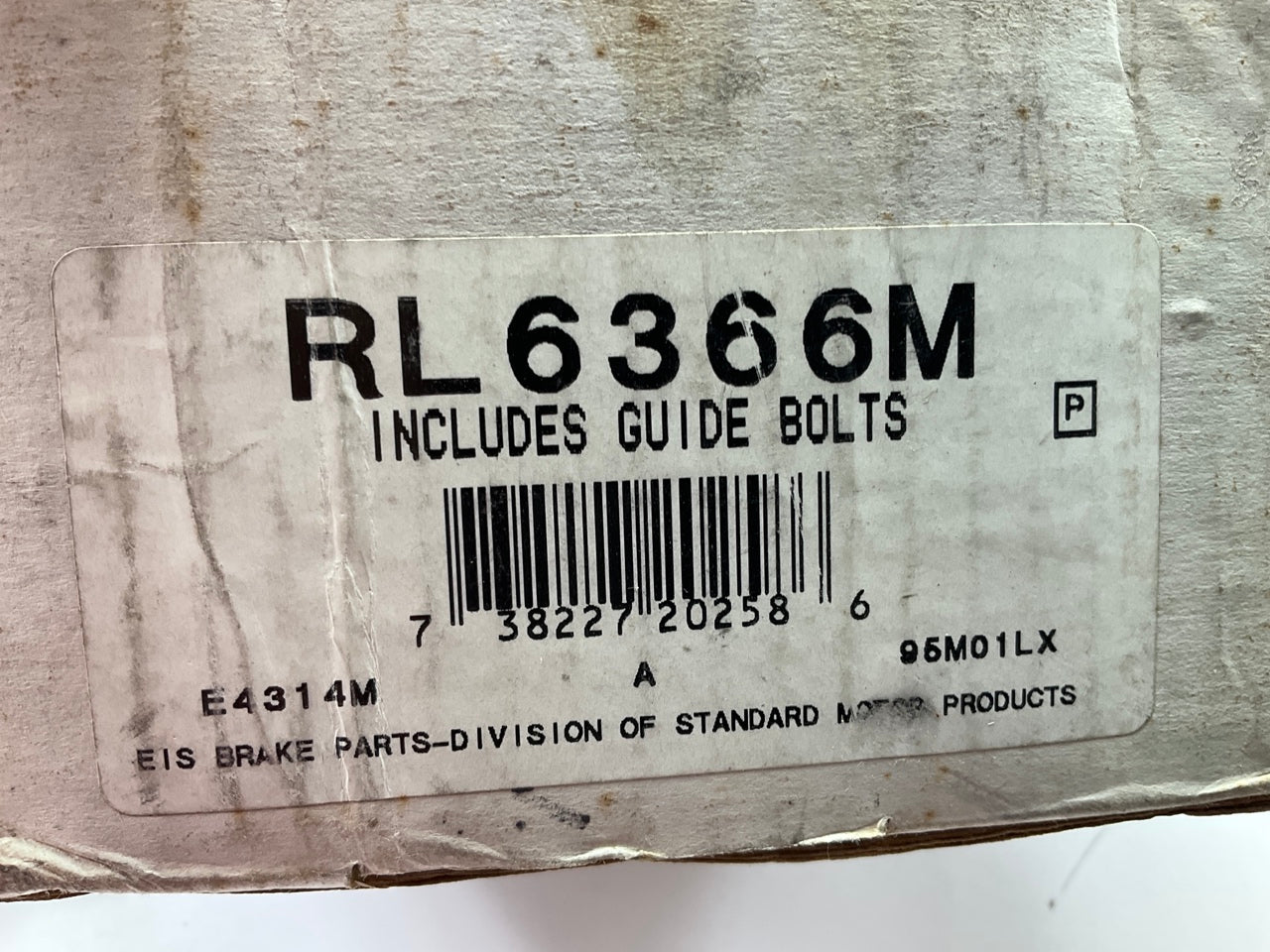 REMAN. EIS RL6366M Front Left Brake Caliper