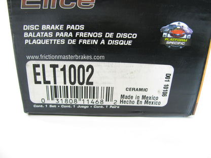 Elite ELT1002 Rear Brake Pads 2001-2005 Mazda Miata