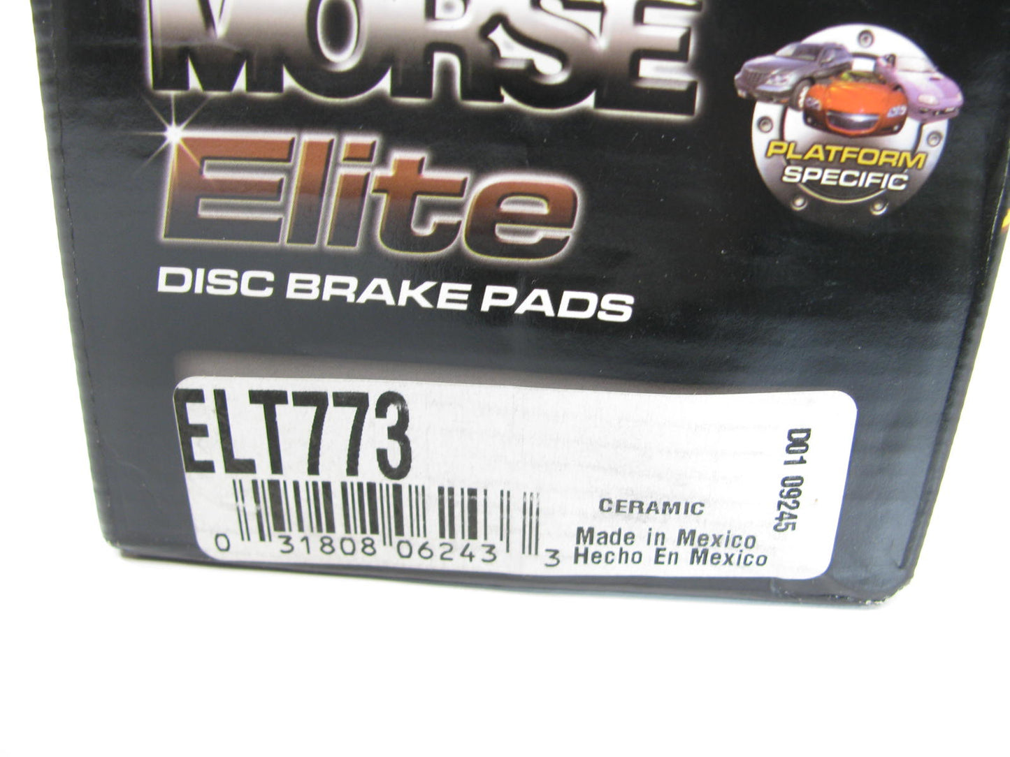 Elite ELT773 Rear Brake Pads 1998-2007 Lexus LX470 1998-2007 Toyota Land Cruiser