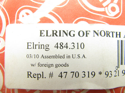 Elring 484-310 Engine Valve Cover Gasket Set For 1994-1997 Saab 2.5L 3.0L-V6