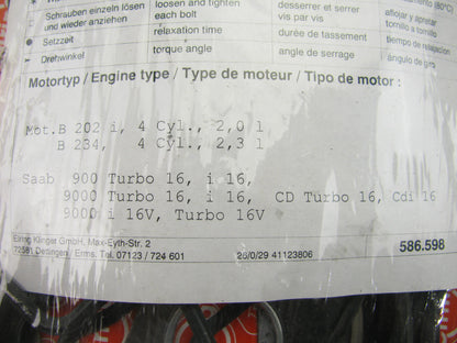 Elring 894-.231 Cylinder Head Gasket Set
