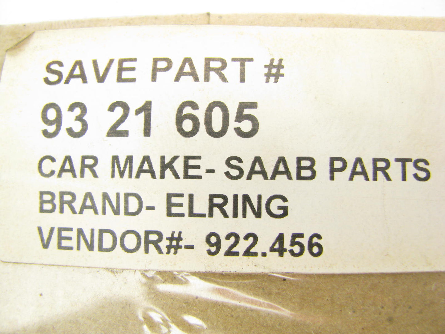 Elring 922-456 Cylinder Head Gasket Set For 1990-1993 Saab 9000 2.3L