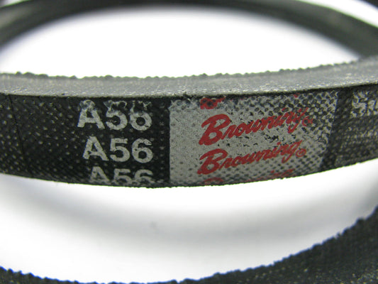 Emerson A56 Hi-Power Industrial Accessory Drive Belt - 1/2'' X 58''
