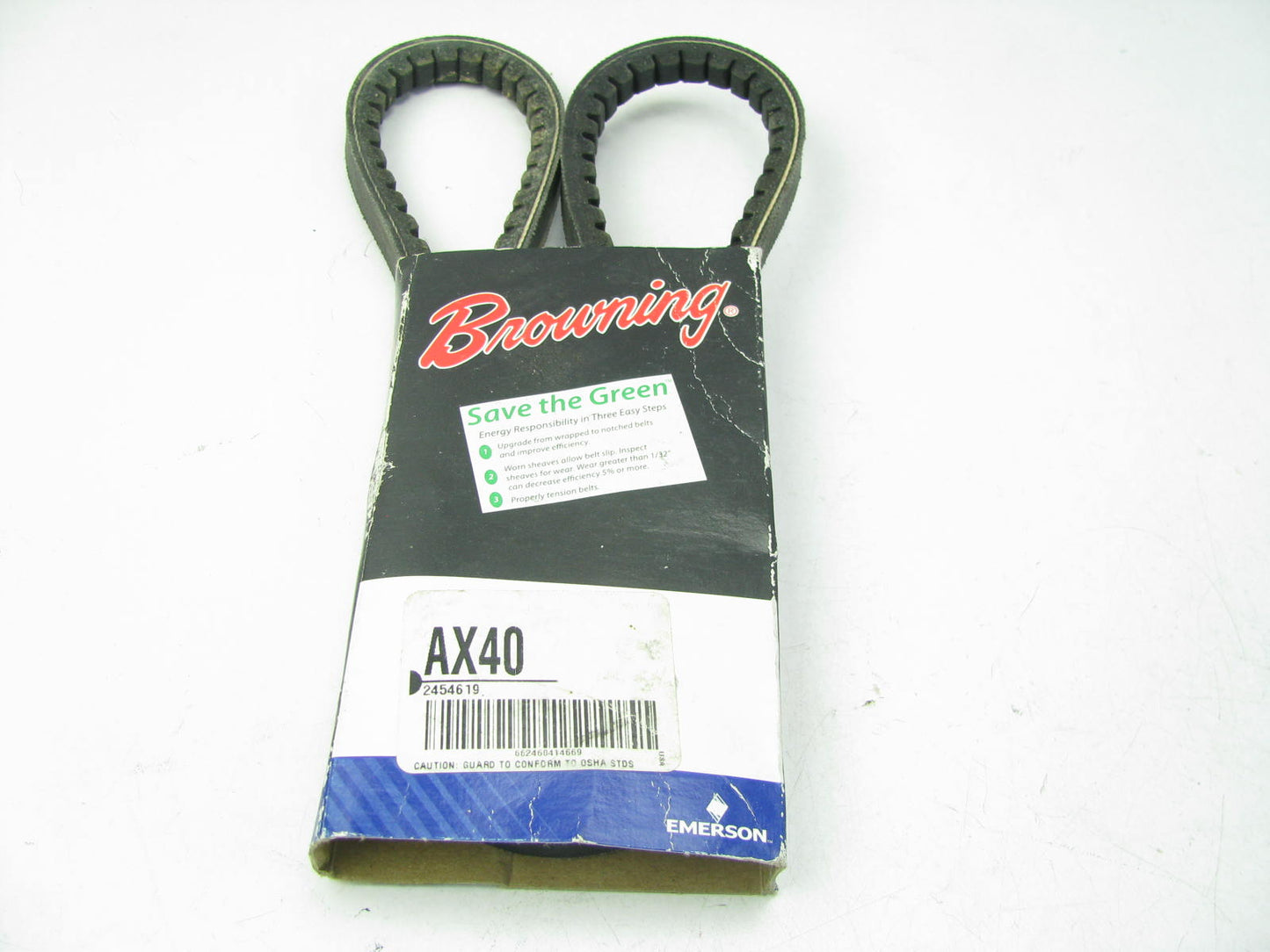 Emerson AX40 Industrial Cogged Accessory Drive Belt - 1/2'' X 42.08''