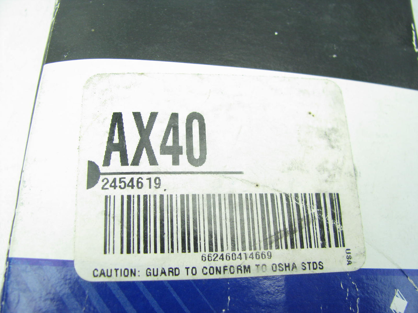Emerson AX40 Industrial Cogged Accessory Drive Belt - 1/2'' X 42.08''