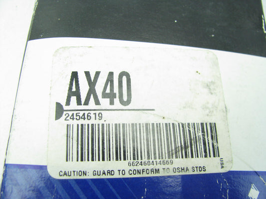 Emerson AX40 Industrial Cogged Accessory Drive Belt - 1/2'' X 42.08''
