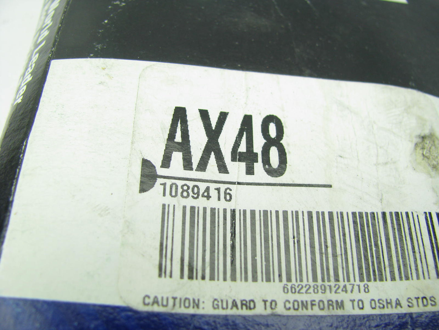 Emerson AX48 Industrial Cogged Accessory Drive Belt - 0.53'' X 50.08''