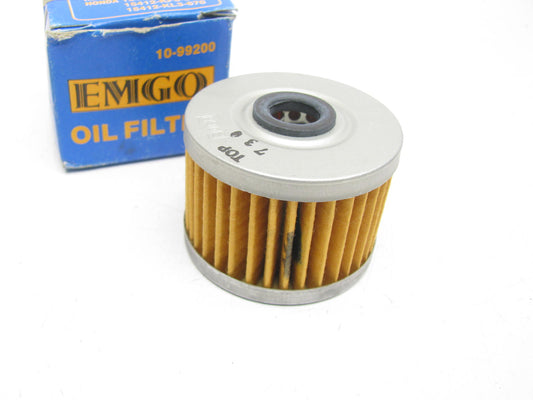 Emgo 10-99200 Motorcycle Engine Oil Filter Replaces 15412-KF0-020