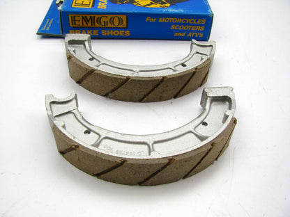 Emgo 92-27278 Front Brake Shoes For Yamaha TIMBERWOLF Big Bear