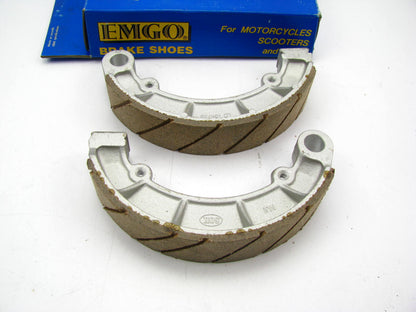 EMGO 92-39171 Honda ATV Brake Shoes 1984-1986 CB700, 1986-1989 TRX350