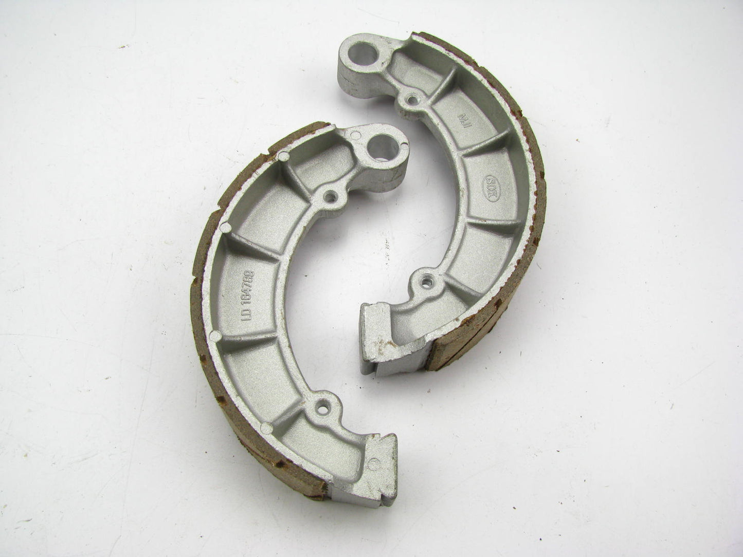 EMGO 92-39171 Honda ATV Brake Shoes 1984-1986 CB700, 1986-1989 TRX350