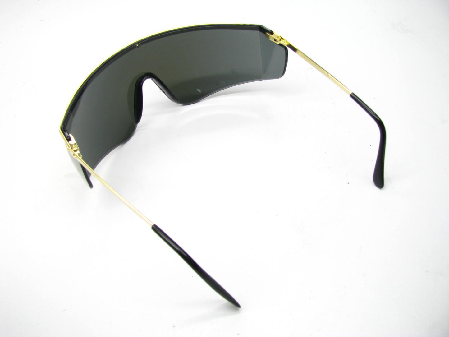 100 PCS - Encon 05218504 Safety Protection Eye Glasses  Gold Frame Blue Mirror