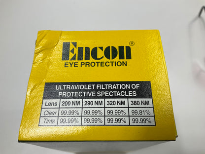 100 PCS - Encon Veratti High Impact Eye Safety Glasses 05218904  PACK OF 100 PCS