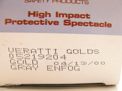 Encon 05219204 High Impact Protective Glasses (Safety Glasses) Tinted