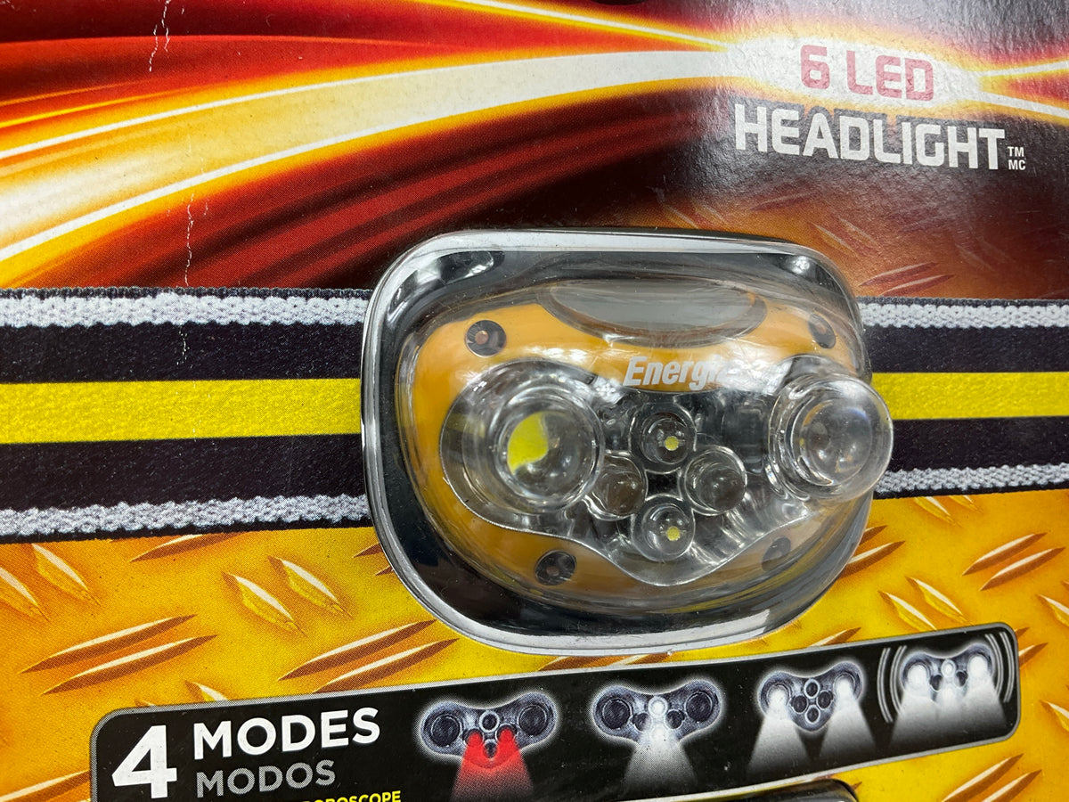 Energizer HDL33AINE Wearable Headlight Head Flashlight 95 Lumens, 3 AAA