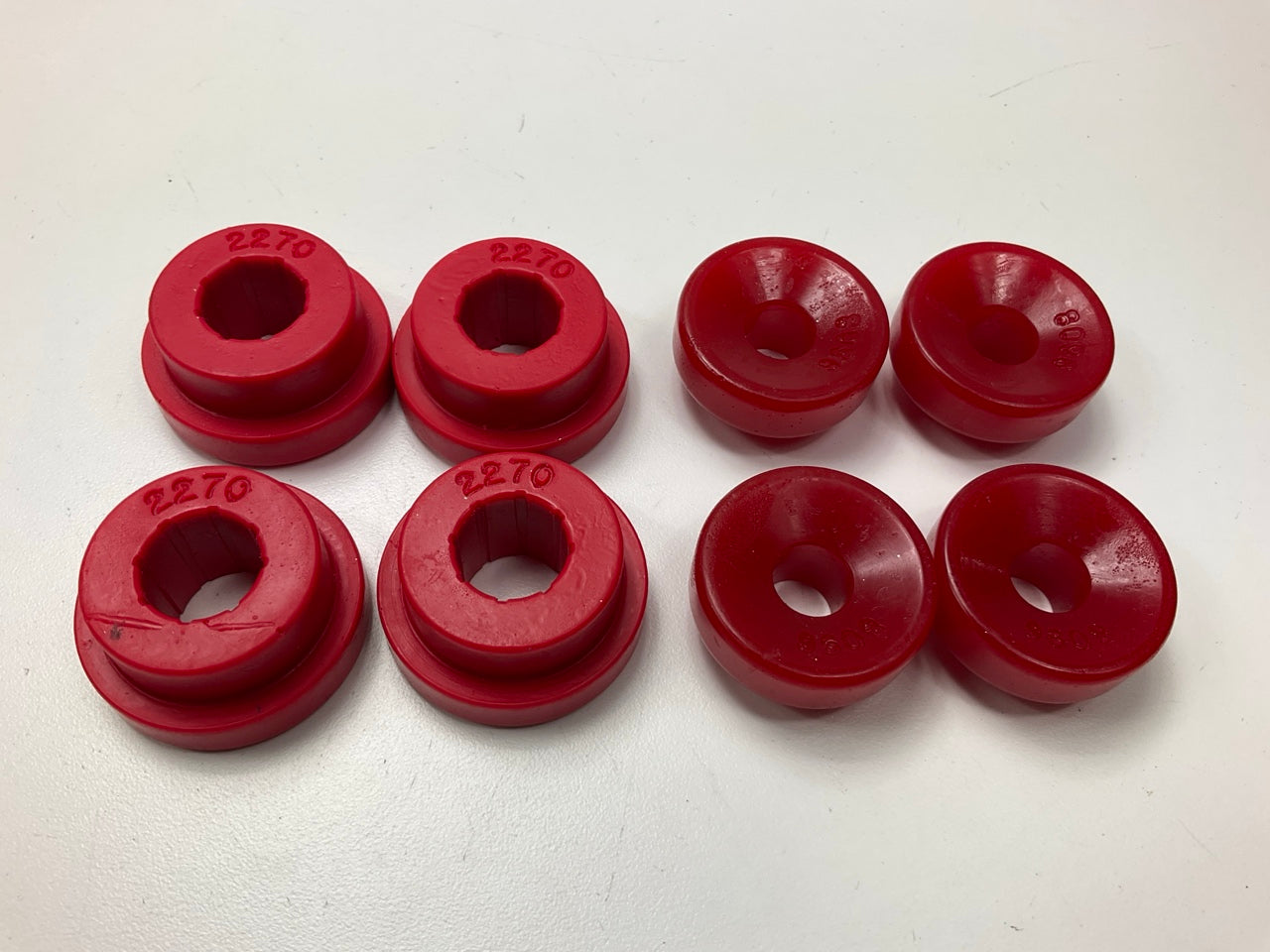 Energy Suspension 16.8103R Rear Shock Mount Bushing Set - 90-01 Acura Integra
