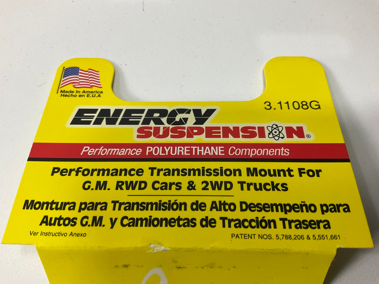 Energy Suspension 3.1108G Automatic Transmission Mount