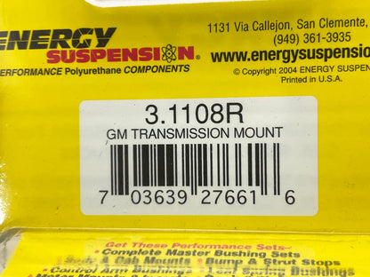 Energy 3.1108R Performance Poly Transmission Mount For GM RWD Cars & 2WD Trucks