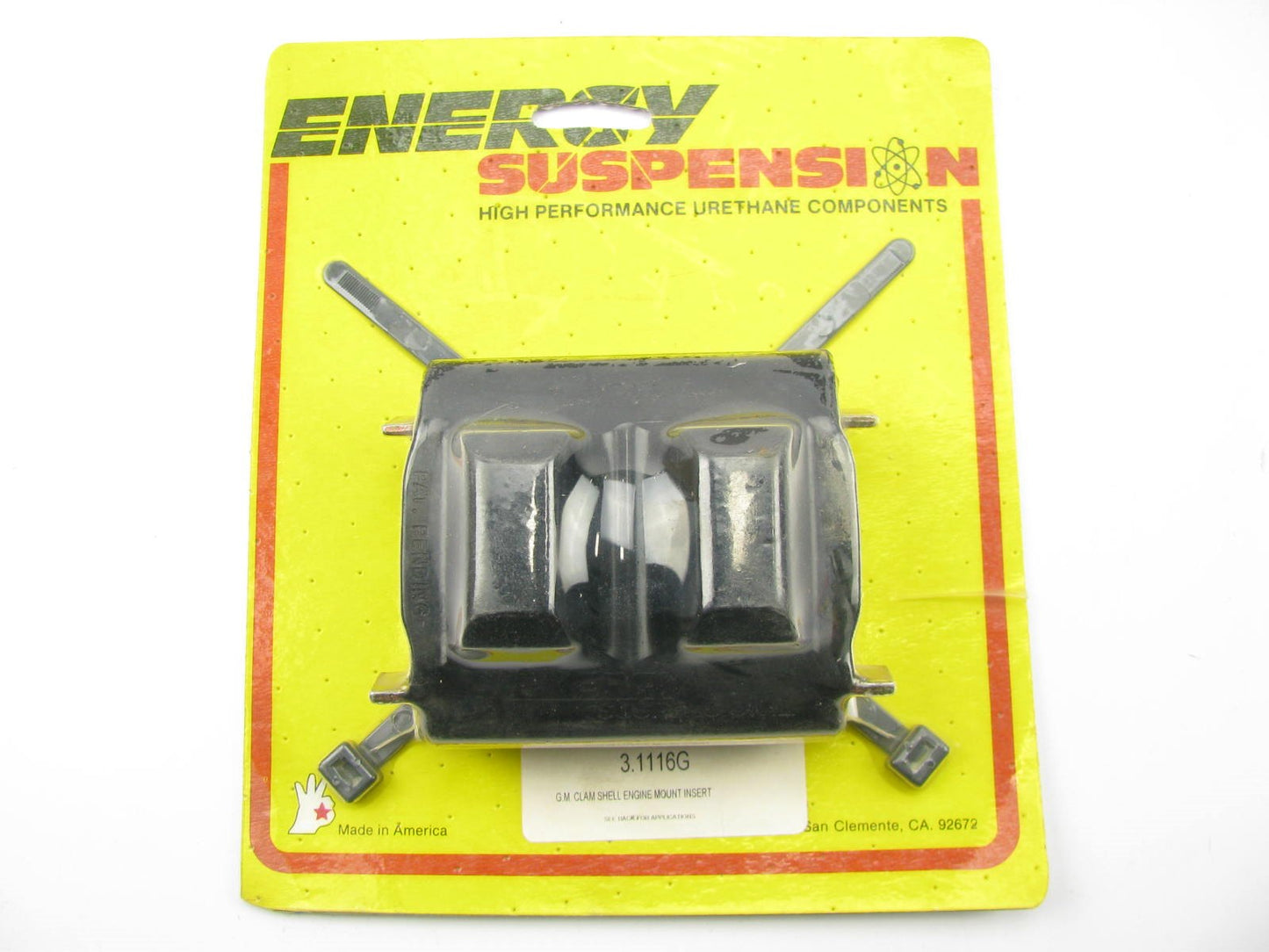 Energy Suspension 3.1116G Engine Motor Mount Small Block Chevrolet Chevy SBC