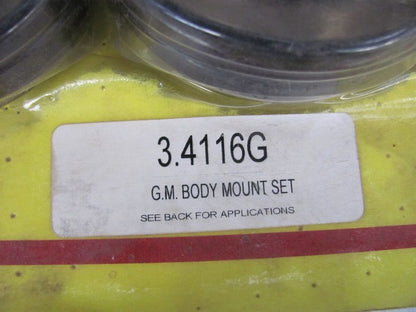 Energy Suspension 3.4116G Body Body Cab Mount Bushing Set
