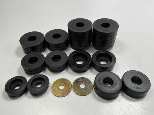 Energy Suspension 4.4107G Black Poly Performance Body Cab Mount Bushing Set