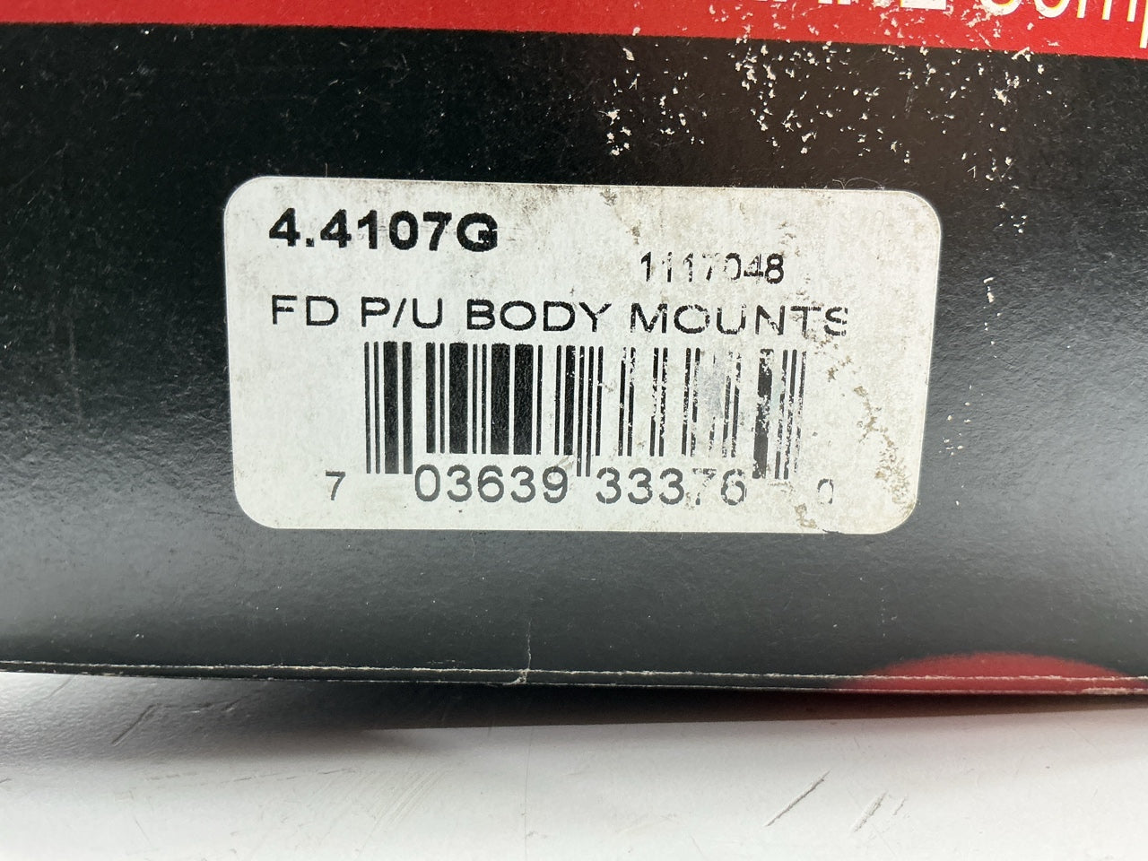 Energy Suspension 4.4107G Black Poly Performance Body Cab Mount Bushing Set