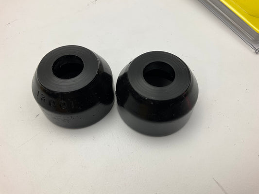 Energy Suspension 9.13101G Tie Rod Dust Boots Black, 1.36'' Base, .55'' Pin, PAIR