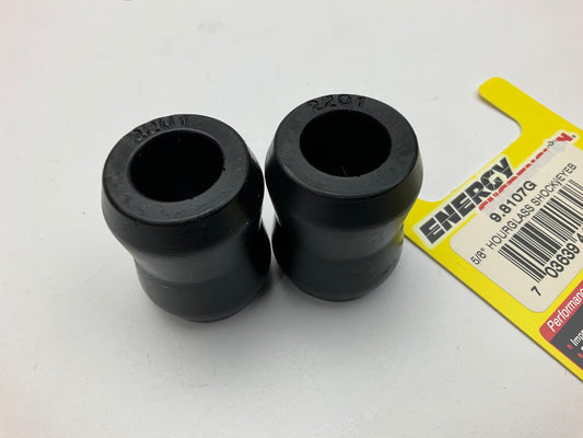 Energy Suspension 9.8107G 5/8'' Hourglass Black Polyurethane Shock Bushings Set