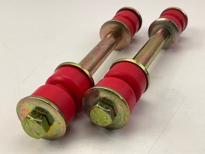Energy Suspension 9.8117R Front Sway Bar End Links With Bushings, Red