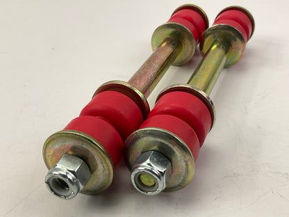 Energy Suspension 9.8117R Front Sway Bar End Links With Bushings, Red