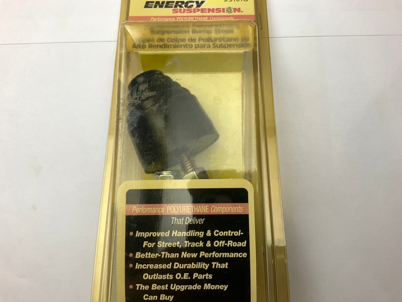 Energy Suspension 99101G Universal Polyurethane Bump Stops Black 2'' OD, 2.125'' T